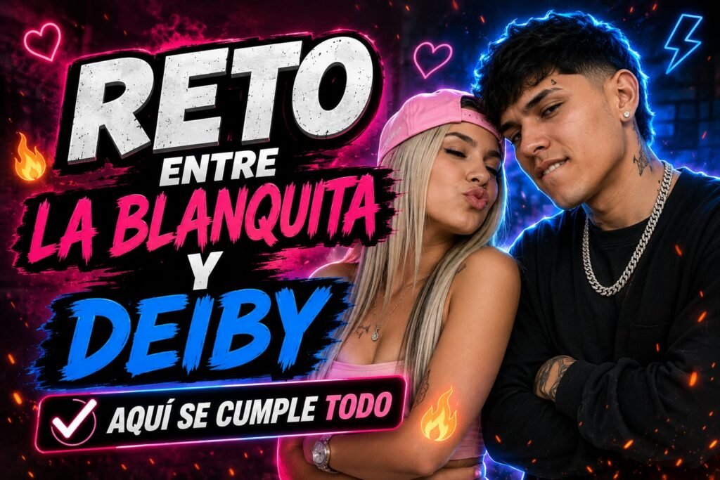El Reto Viral de La Blanquita y Deiby que Está Arrasando en Redes Sociales