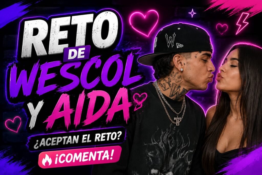 El Reto Viral de Wescol y Aida que Está Rompiendo Internet